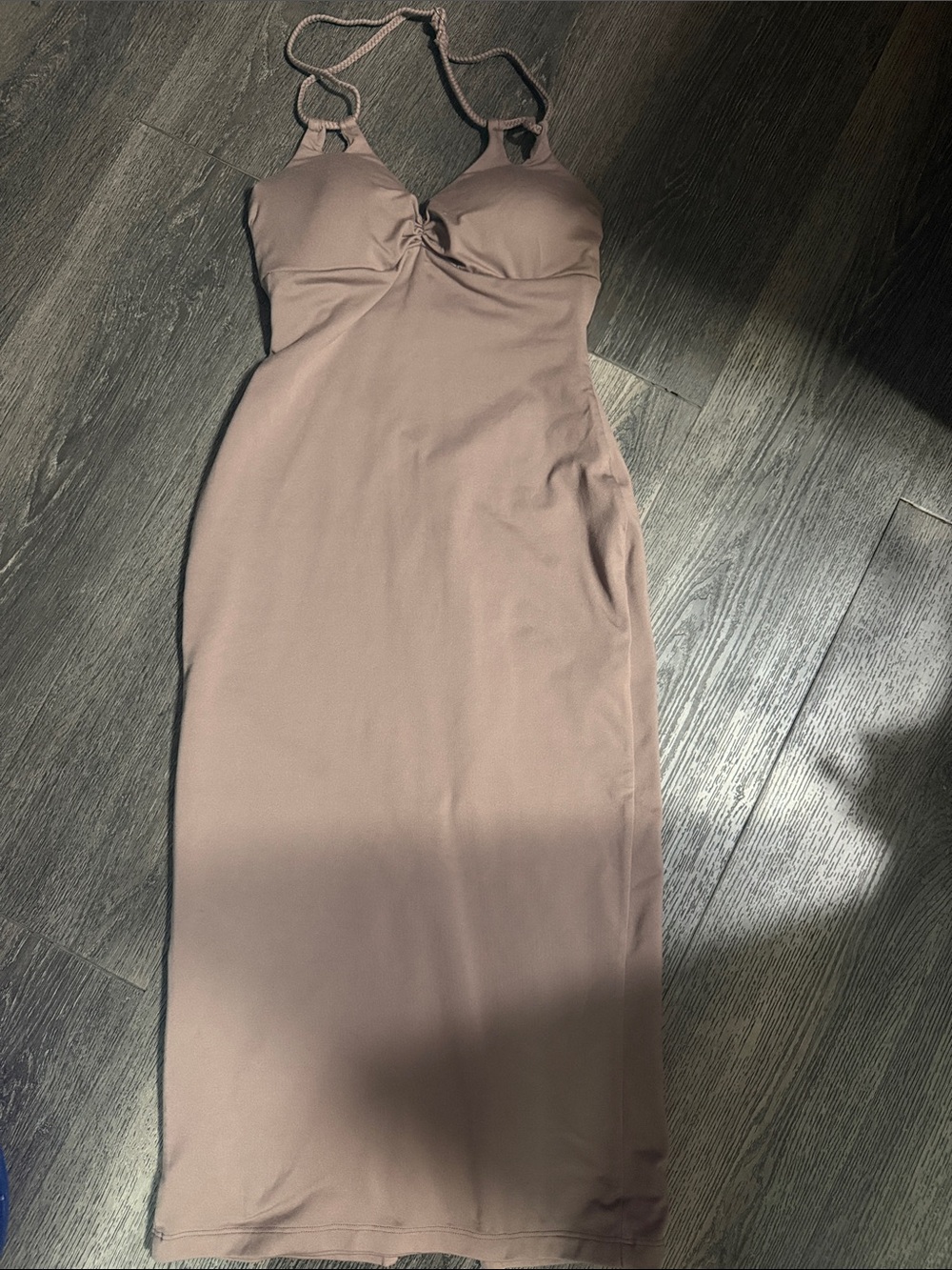 Bombshell sportswear unforgettable Fitted Dress in espresso